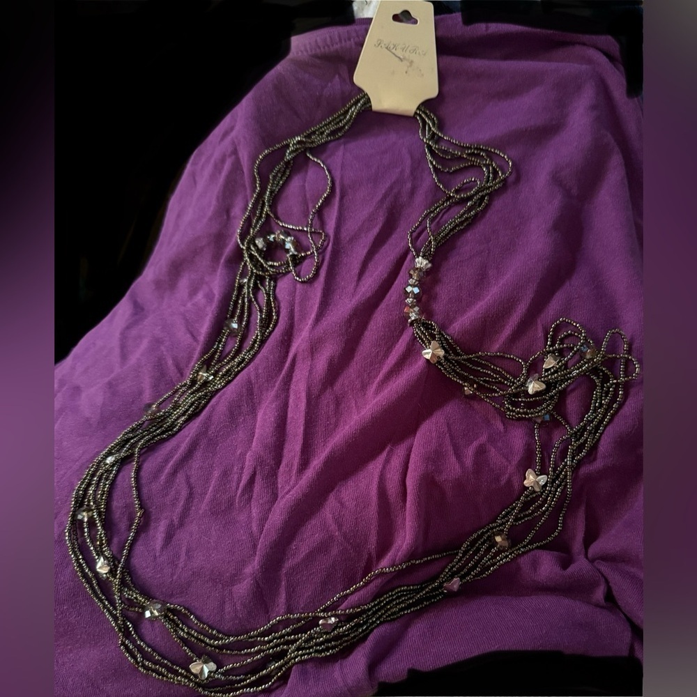 Multi-Layered Necklace - Picture 3 of 9